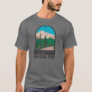 山レイニエ国立公園ワシントンヴィンテージ Tシャツ