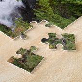 山レイニエ国立公園秋の流れ ジグソーパズル (側面)