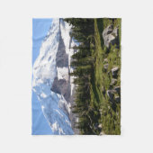 山レイニエ国立公園。スプレーパーク フリースブランケット (正面)