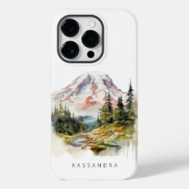 山レイニエ水彩風景 Case-Mate iPhone 14 PROケース