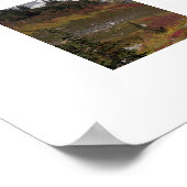 山レイニエ秋のカラーランドスケープ ポスター (角)