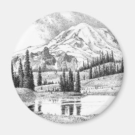 山レイニエ(ワシントン) マグネット