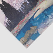 山レイニエ、吉田博、ウッドカット 薄葉紙 (詳細)