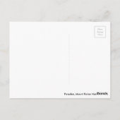 山レインア夕べライト ポストカード (裏面)