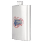 山レンモン登山カラビナー フラスク (左)