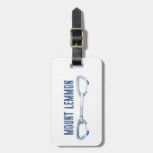 山レンモン登山クイックドロー ラゲッジタグ (正面縦)