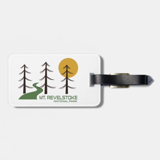 山レヴェストーク国立公園トレイル ラゲッジタグ (裏面横)