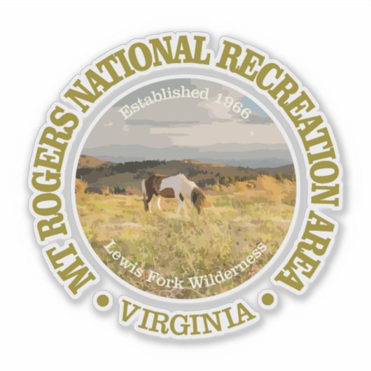 山ロジャースNRA シール (正面)