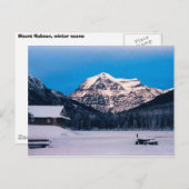 山ロブソンインウィンター ポストカード (正面/裏面)