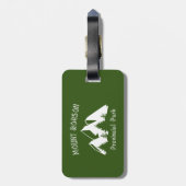 山ロブソンプロヴィショナルパーク ラゲッジタグ (裏面縦)