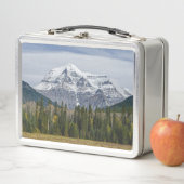 山ロブソン、カナダ風景写真 メタルランチボックス (インサイチュ)