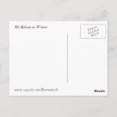 山ロブソンin冬 ポストカード (裏面)