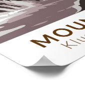 山ローガンカナダトラベルアートヴィンテージ ポスター (角)