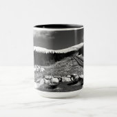 山ワウンベク駅からワシントンCOG鉄道 マグカップ (中央)