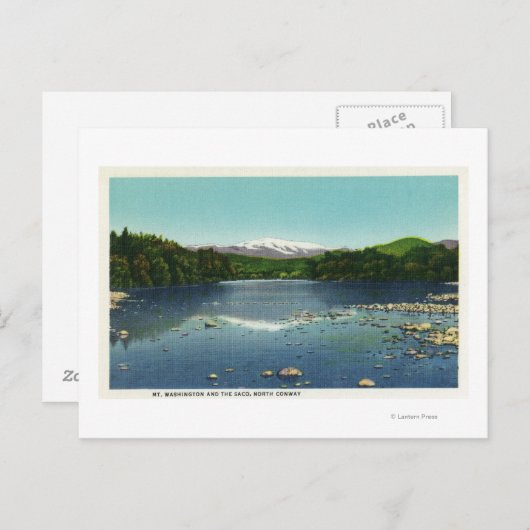 山ワシントンとサコの見解 ポストカード (正面/裏面)