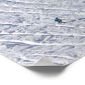 山ワシントンツーカーマンズラバインスキーヤー ポスター (角)