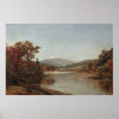 山ワシントンニューハンプシャー絵画ヴィンテージ ポスター (正面)