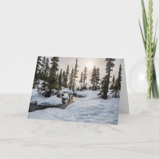 山ワシントンブリティッシュコロンビア カード (正面)