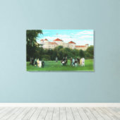 山ワシントンホテルビューオブゴルフギャラリー キャンバスプリント (インサイチュ (ウッドフロア))