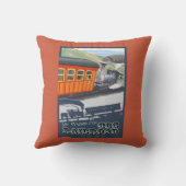 山ワシントン州のHampshireCogの新しい鉄道 クッション (裏面)