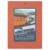 山ワシントン州のHampshireCogの新しい鉄道 クリップボード (裏面)