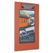 山ワシントン州のHampshireCogの新しい鉄道 クリップボード (右)