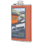 山ワシントン州のHampshireCogの新しい鉄道 フラスク (左)