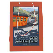 山ワシントン州のHampshireCogの新しい鉄道 ミディアムペーパーバッグ (正面)