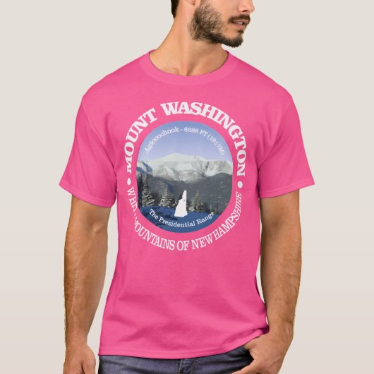 山ワシントン(P) Tシャツ (正面)