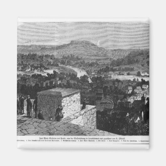 山ヴァレリエンLouveciennesから見る マグネット (正面)