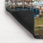 山ヴェスビウス噴火ナポリItaly J. Turner マウスパッド (コーナー)