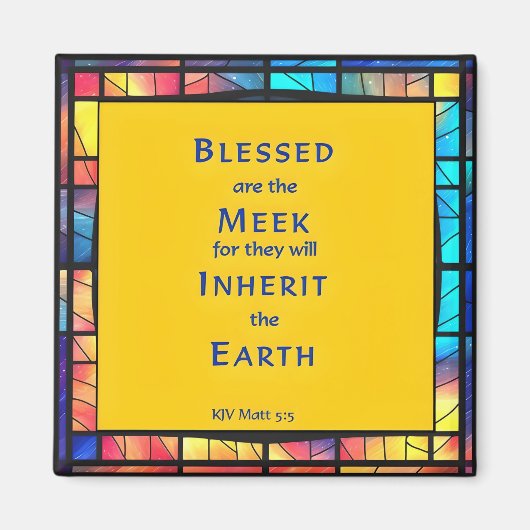 山上のイエスの説教から第3の福音 マグネット (正面)