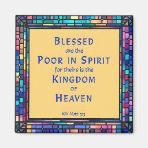 山上の説教からの最初の幸せ