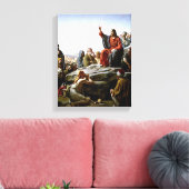 山上の説教 – カール絵画ブロッホの キャンバスプリント (インサイチュ (リビング))