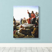 山上の説教 – カール絵画ブロッホの キャンバスプリント (インサイチュ (ウッドフロア))