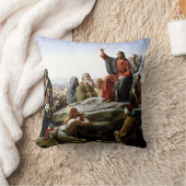 山上の説教 – カール絵画ブロッホの クッション (ブランケット)