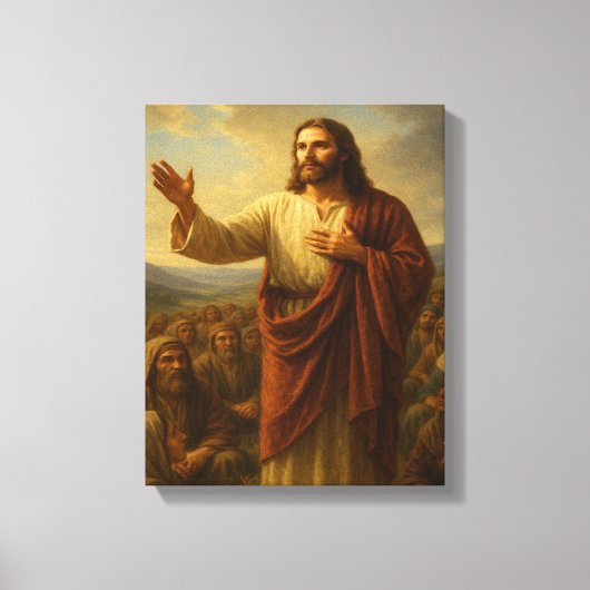山上の説教™ LDS Canvas Wall Art キャンバスプリント (正面)