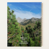 山並みを待つ冒険 プランナー手帳 (裏面)