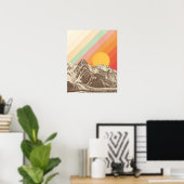 山並み1 | Florent Bodart ポスター (ホームオフィス)