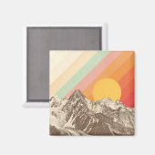 山並み1 | Florent Bodart マグネット (正面/裏面)