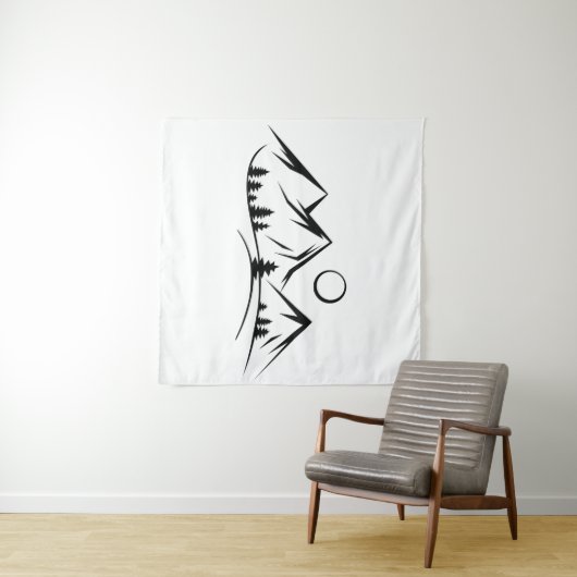 山並み タペストリー (インサイチュ(横))