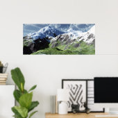 山並み ポスター (ホームオフィス)