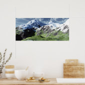 山並み ポスター (キッチン)