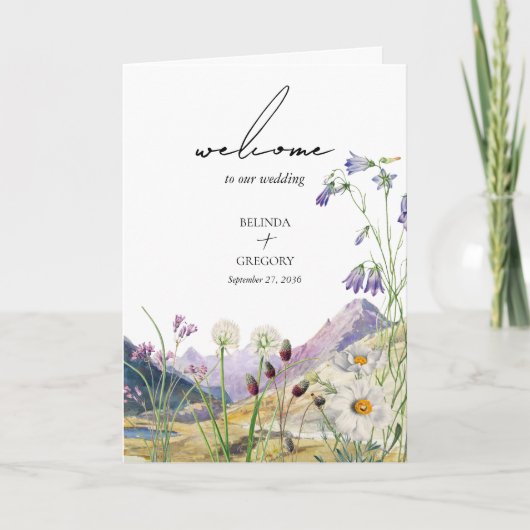 山伏結婚山の服務 プログラム (正面)