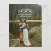 山側こっそり結婚式のお知らせ 案内ポストカード (正面)