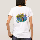 山元町のフラOhana 2のための熱帯カスタム Tシャツ (裏面)