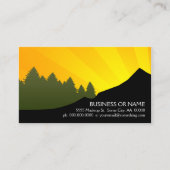 山光線 名刺 (正面)