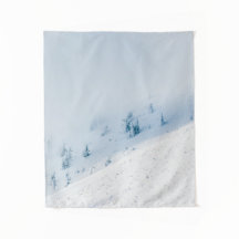 山凍っていの中の木々