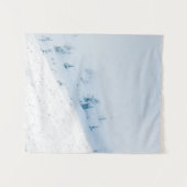 山凍っていの中の木々 タペストリー (正面(横))