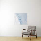 山凍っていの中の木々 タペストリー (インサイチュ(横))